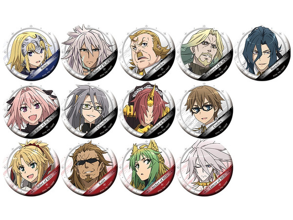 Fate/Apocrypha キャラバッジコレクション Vol.1 1Box 13pcs | HLJ.co.jp