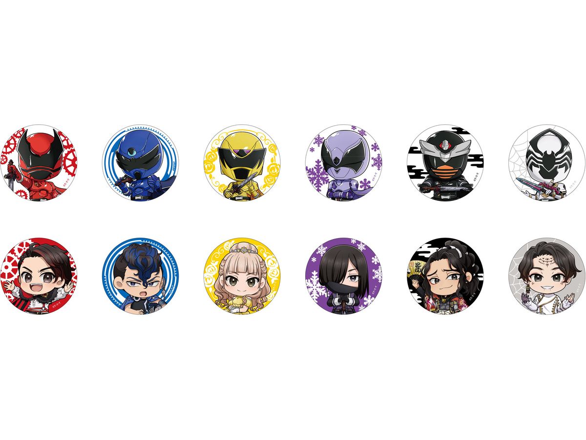 王様戦隊キングオージャー キャラバッジコレクション 1Box 12pcs