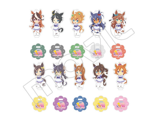 ウマ娘 プリティーダービー スタンド付きアクリルキーホルダー