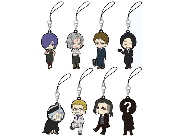東京喰種 ラバーストラップコレクションVol.2 全8種セット 東京喰種トーキョーグール:re(アニメ版) ラバーストラップコレクション