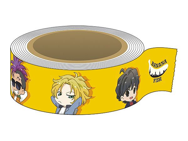 Banana Fish アニメ版 マスキングテープ ちびキャラ By ムービック ホビーリンク ジャパン Banana Fish アニメ版 マスキングテープ ちびキャラ By ムービック ホビーリンク ジャパン