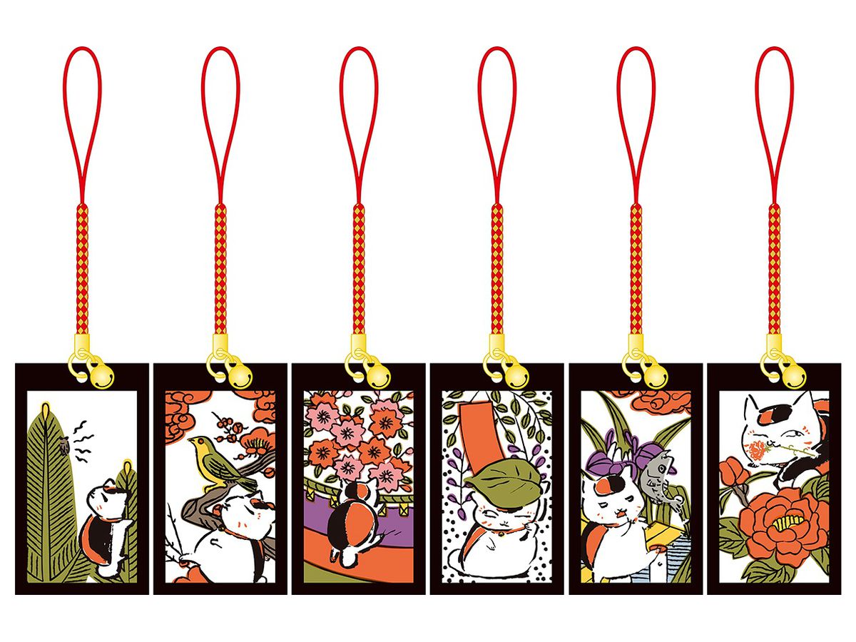 夏目友人帳 ニャンコ先生根付コレクション/花札 1Box 6pcs | HLJ.co.jp