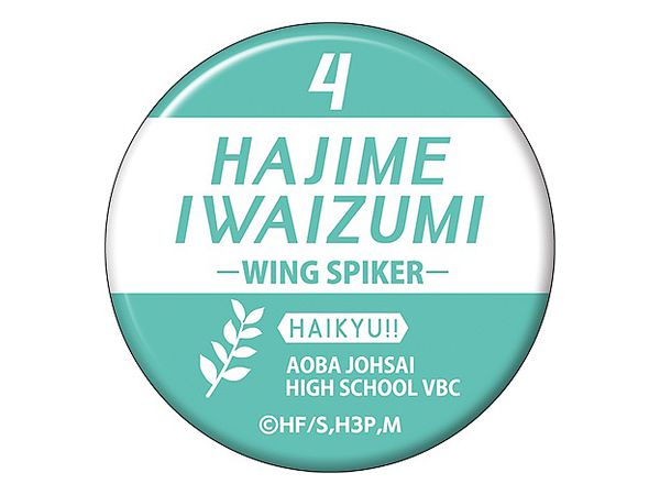 ハイキュー!! 缶バッジセット/青葉城西 及川&岩泉 | HLJ.co.jp