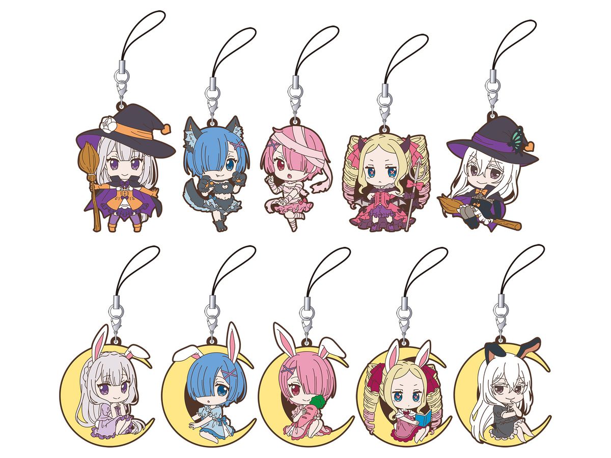 Re ゼロから始める異世界生活 アニメ版 ラバーストラップコレクション 秋 1 Box 10pcs By ムービック ホビーリンク ジャパン Re ゼロから始める異世界生活 アニメ版 ラバーストラップコレクション 秋 1 Box 10pcs By ムービック ホビーリンク ジャパン