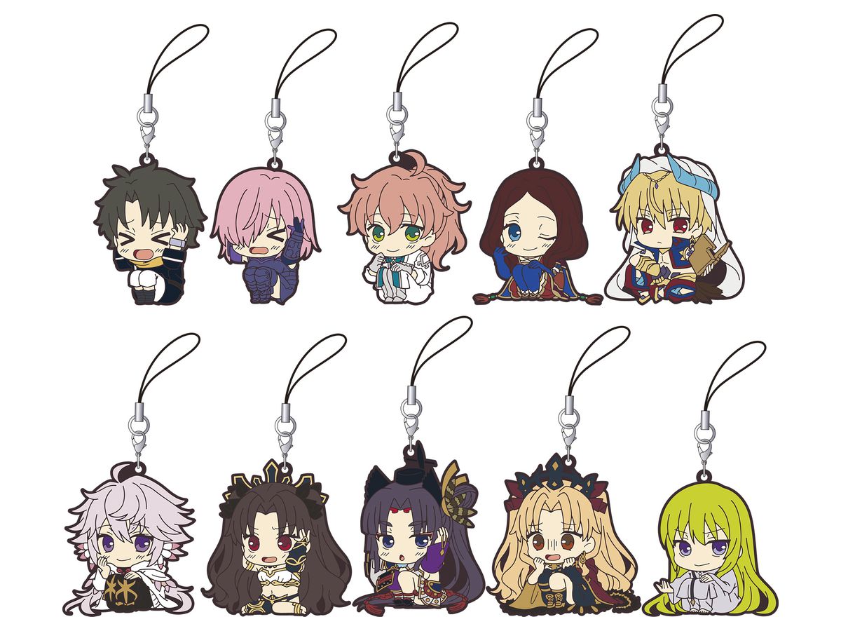 Fgo バビロニア アニメ版 ラバーストラップコレクション Vivimus 1 Box 10pcs By ムービック ホビーリンク ジャパン Fgo バビロニア アニメ版 ラバーストラップコレクション Vivimus 1 Box 10pcs By ムービック ホビーリンク ジャパン
