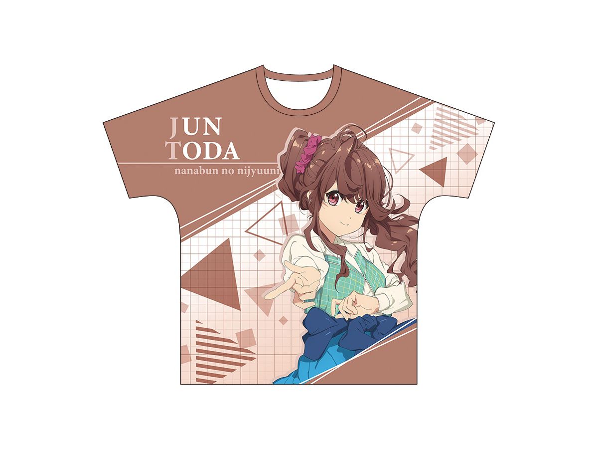 ナナブンノニジュウニ (22/7) フルグラフィックTシャツ/戸田ジュン 