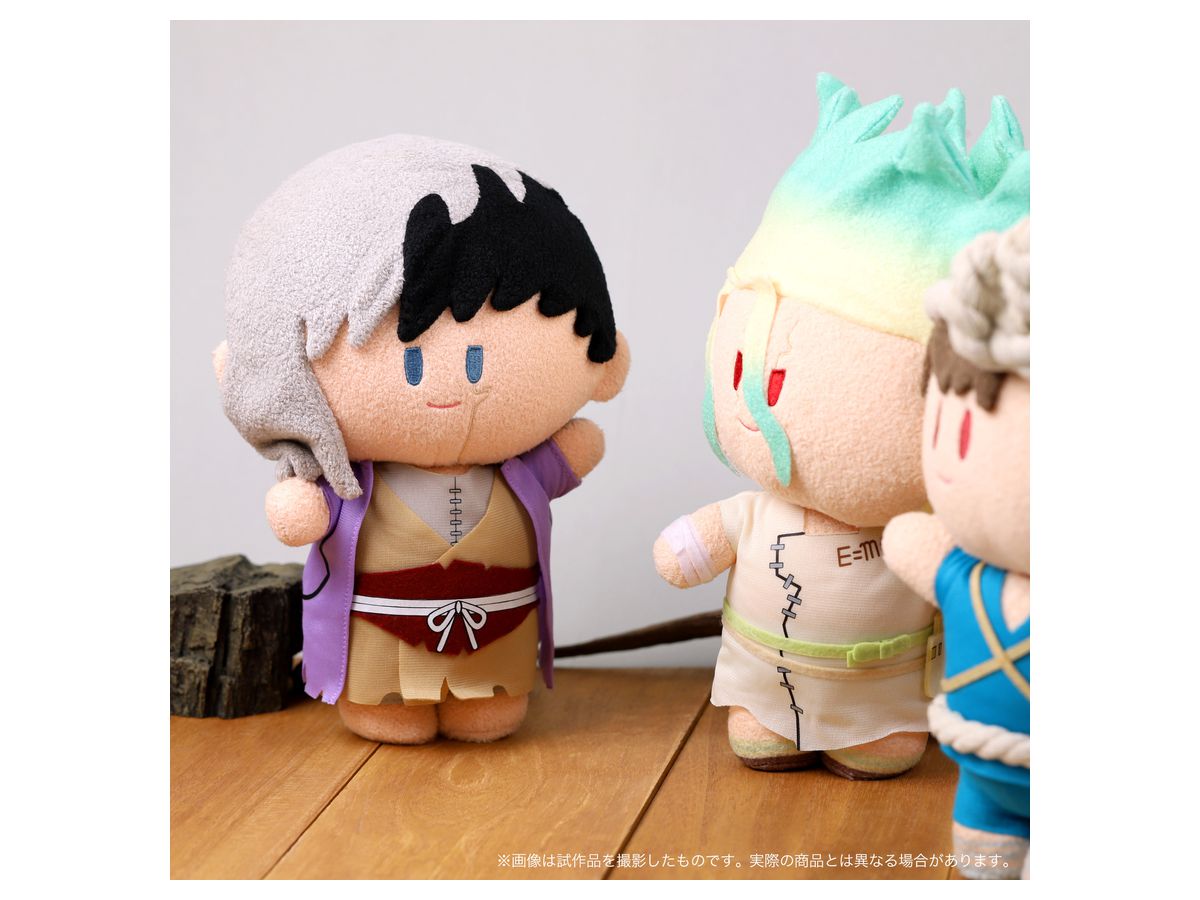 石神千空　あさぎりゲン よりぬい アクリルスタンド Dr.STONE Dr.STONE ちょこんと! おすわり ぬいぐるみマスコットセット