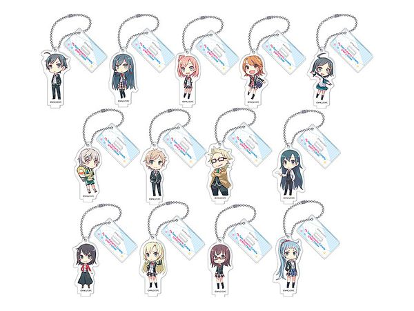 俺ガイル 完 アニメ版 スタンド付きアクリルキーホルダーコレクション 1 Box 13pcs By ムービック ホビーリンク ジャパン
