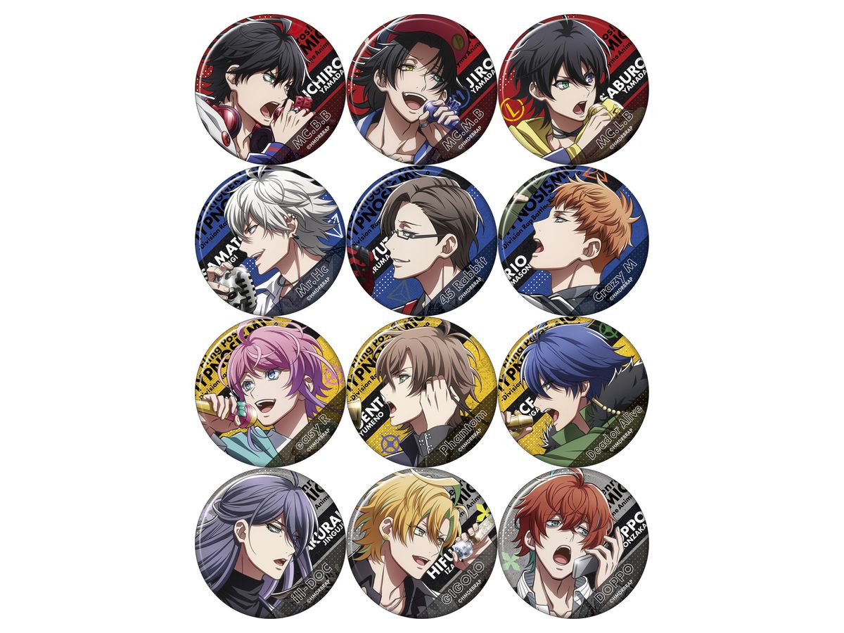 ヒプノシスマイク Division Rap Battle Rhyme Anima アニメ版 キャラバッジコレクション 1 Box 12pcs By ムービック ホビーリンク ジャパン ヒプノシスマイク Division Rap Battle Rhyme Anima アニメ版 キャラバッジコレクション 1 Box 12pcs By ムービック ホビーリンク ジャパン