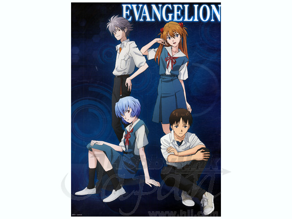 エヴァンゲリオン ポスター V 新世紀エヴァンゲリオン ポスター 5枚