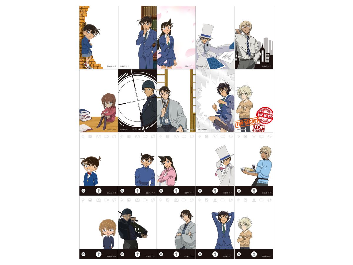 名探偵コナン アニメ版 シェアリングメモリーコレクション 1 Box 10pcs By ムービック ホビーリンク ジャパン
