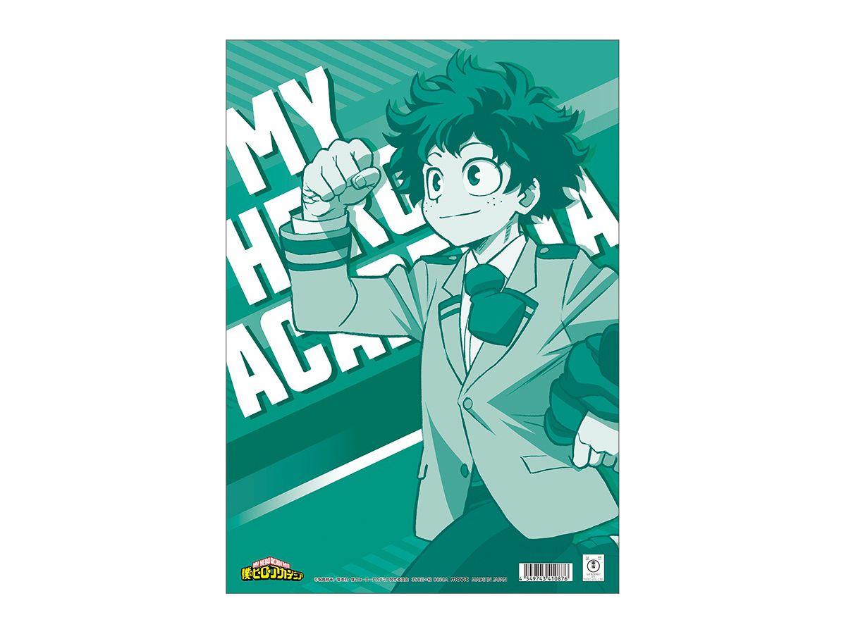 ヒロアカ　クリアファイル　緑谷　いざ出発　僕のヒーローアカデミア 僕のヒーローアカデミア (アニメ版) クリアファイル/いざ、出発 緑谷