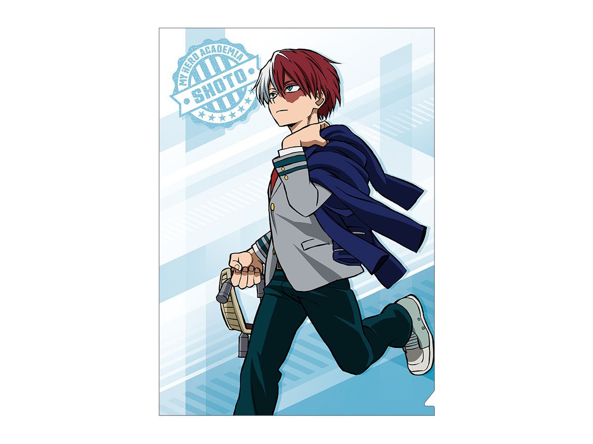 ヒロアカ クリアファイル 轟 いざ出発 僕のヒーローアカデミア 僕のヒーローアカデミア (アニメ版) クリアファイル/いざ、出発