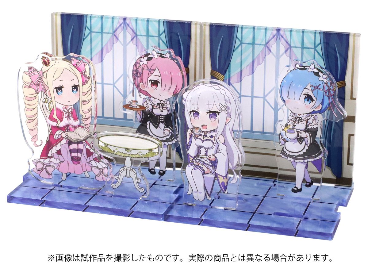 リゼロ アクリルジオラマ エキドナ MO 新品 エキドナ アクリルスタンド