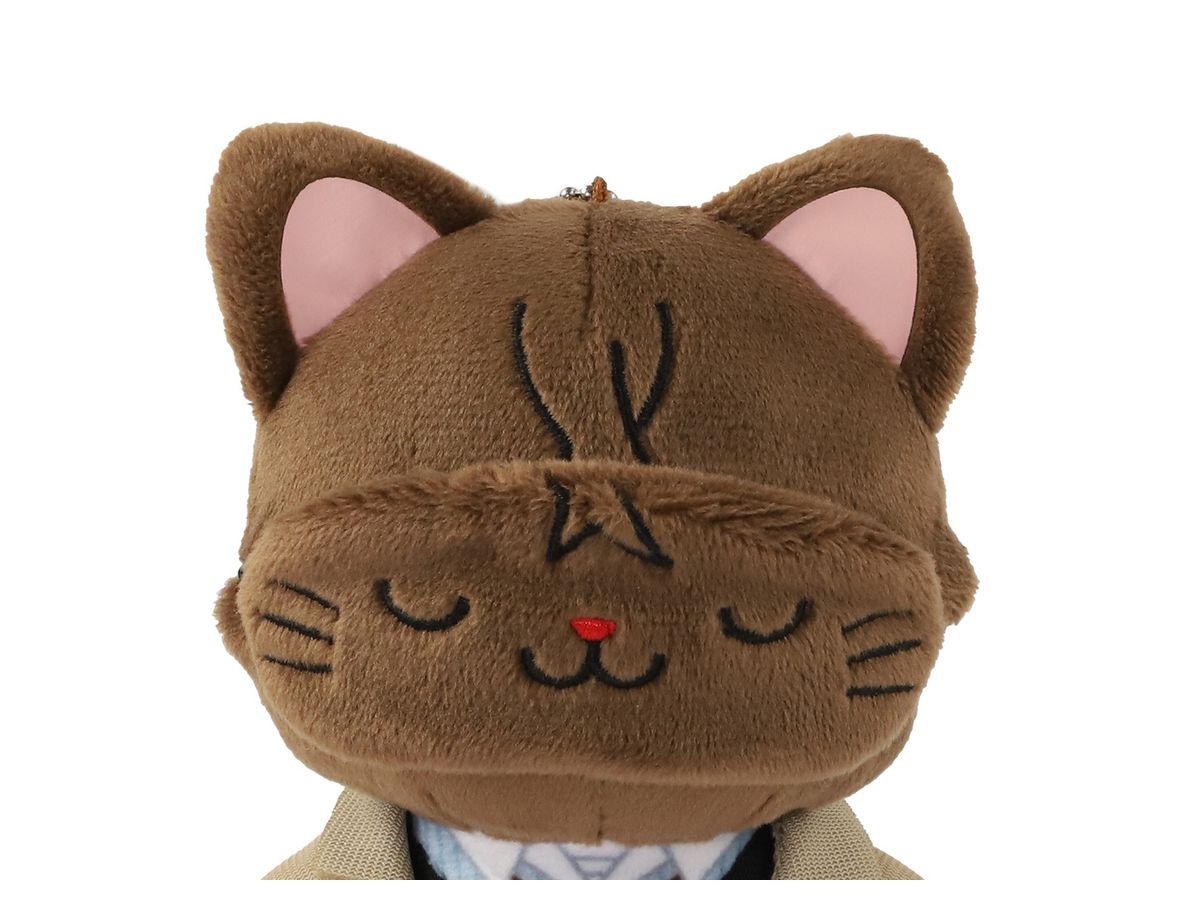 ②文豪ストレイドッグス アイマスク付きぬいぐるみ 江戸川乱歩