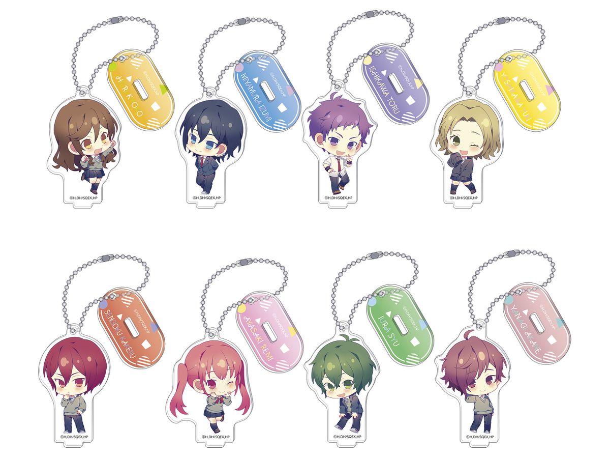 ホリミヤ スタンド付きアクリルキーホルダーコレクション ミニキャラ 1box 6pcs ホリミヤ スタンド付きアクリルキーホルダーコレクション ミニキャラ 1box 6pcs