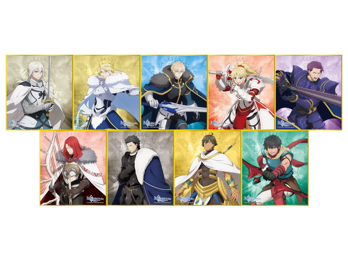 Fate/Grand Order -神聖円卓領域キャメロット- (劇場版) ミニ色紙 