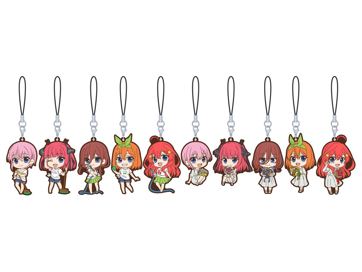 五等分の花嫁: ラバーストラップコレクション 1Box 10pcs | HLJ.co.jp