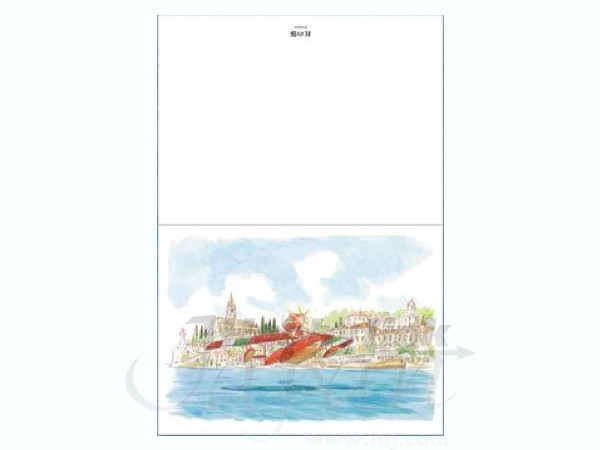 グリーティングカード 水彩画 紅の豚 | HLJ.co.jp