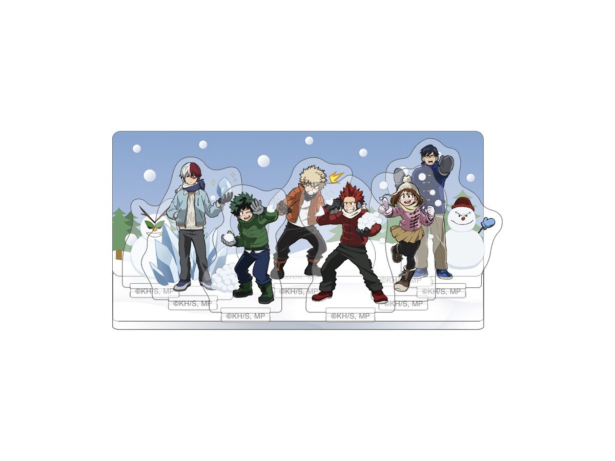 僕のヒーローアカデミア: アクリルジオラマ 雪合戦 | HLJ.co.jp