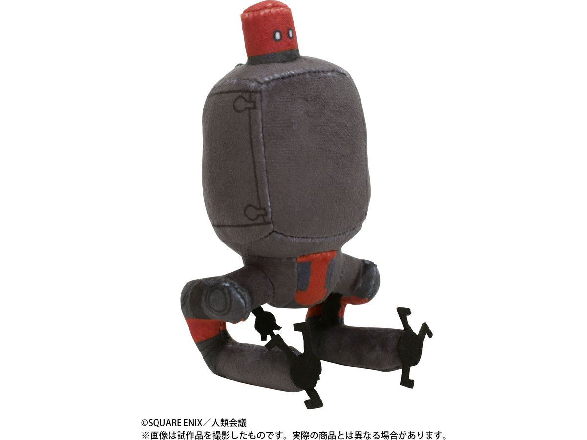 NieR:Automata Ver1.1a ぬいぐるみキーホルダー しんぷる/ポッド