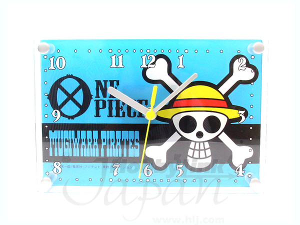 ワンピース レイヤークロック ドクロマーク 麦わら海賊団