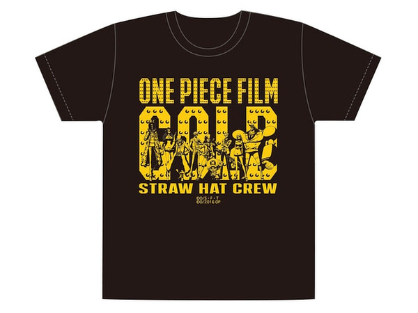 ワンピースフィルムゴールド Tシャツ ブラック | HLJ.co.jp