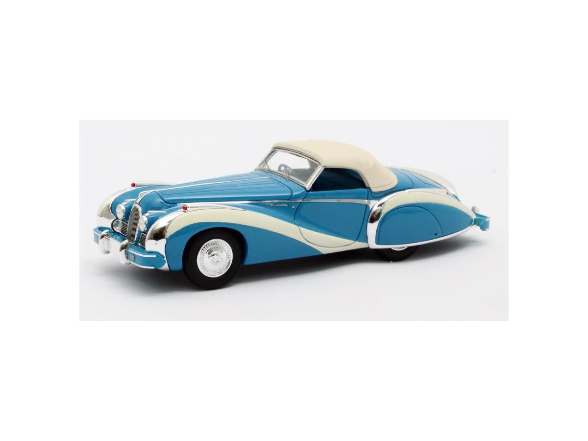 ミニカー　1/43 タルボラーゴ T26 GS カブリオレ Saoutchik クローズド 1948(ブルー) [MX51904-042] 1/43 タルボラーゴ T26 GS カブリオレ Saoutchik クローズド