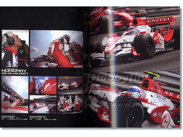 【貴重】スーパーアグリF1チーム2007メディアガイド/ 英国カレンダー 安心スーパーアグリF1チーム20072008年オフィシャルイヤーブック