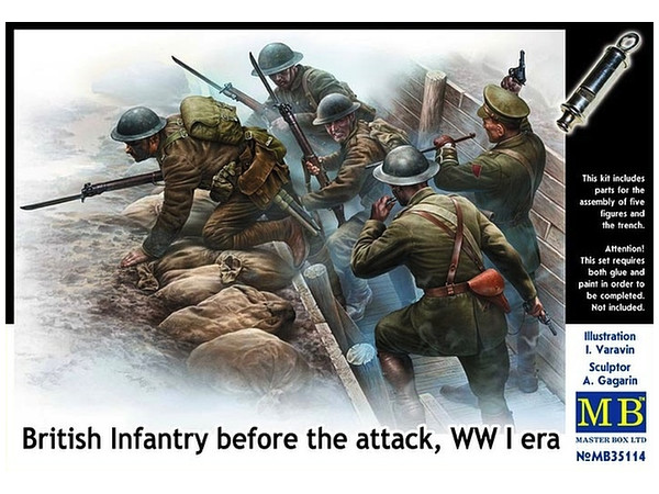 1 35 Wwi イギリス兵 塹壕からの出撃 フィギュア5体 塹壕のベース付き By マスターボックス ホビーリンク ジャパン 1 35 Wwi イギリス兵 塹壕からの出撃 フィギュア5体 塹壕のベース付き By マスターボックス ホビーリンク ジャパン
