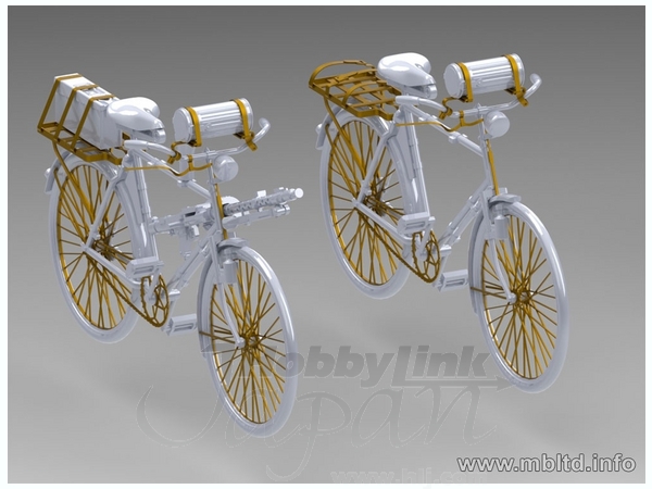 1 35 Wwiiドイツ軍の自転車 4種より選択 By マスターボックス ホビーリンク ジャパン