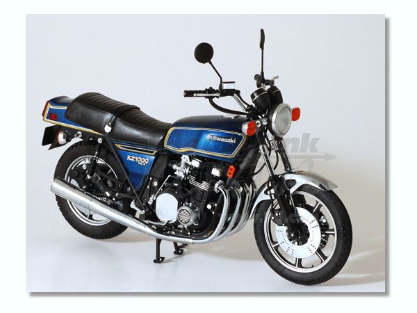 1/12 カワサキ KZ1000MK.2 ルミナスネイビーブルー | HLJ.co.jp