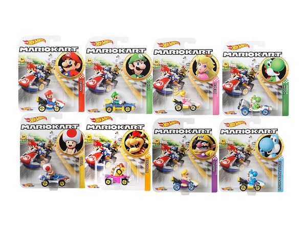 ホットウィール マリオカート アソート (Mix C) 1Box 8pcs | HLJ.co.jp