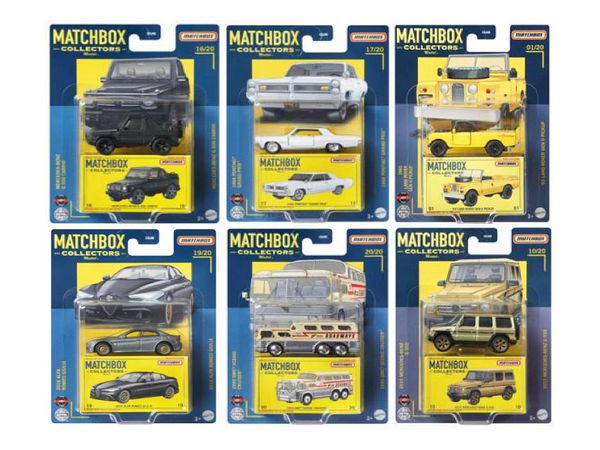 マッチボックス コレクターズ アソート (GBJ48-986K) 1Box 8pcs | HLJ