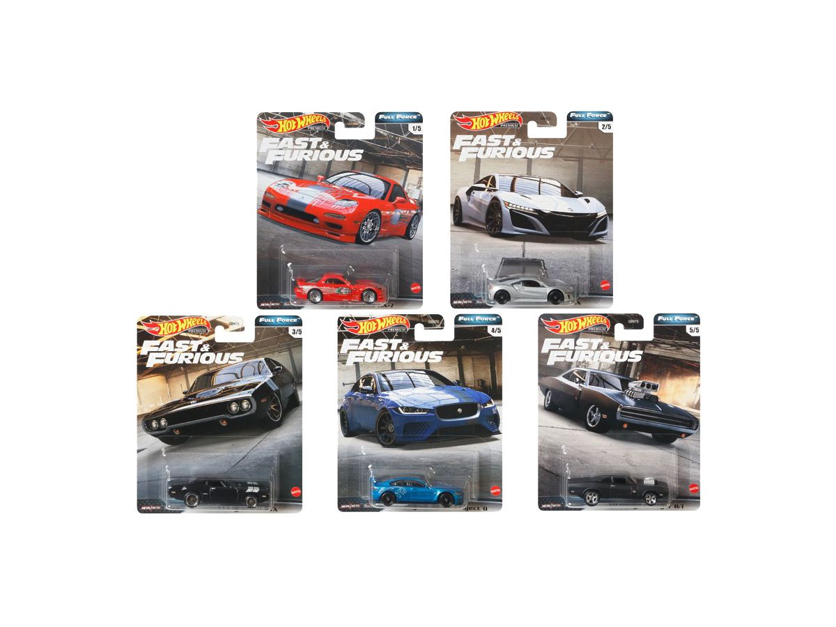 ホットウィール FULL FORCE ホットウィール PREMIUM FAST&FURIOUS FULL FORCE