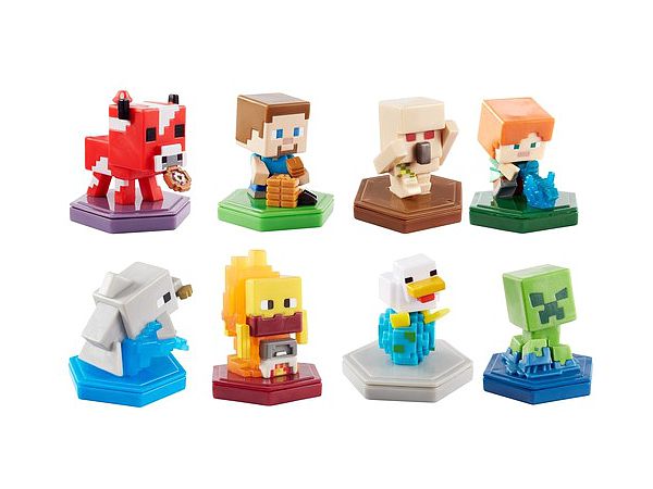 マインクラフト ブースト ミニフィギュア 1Box 8pcs | HLJ.co.jp