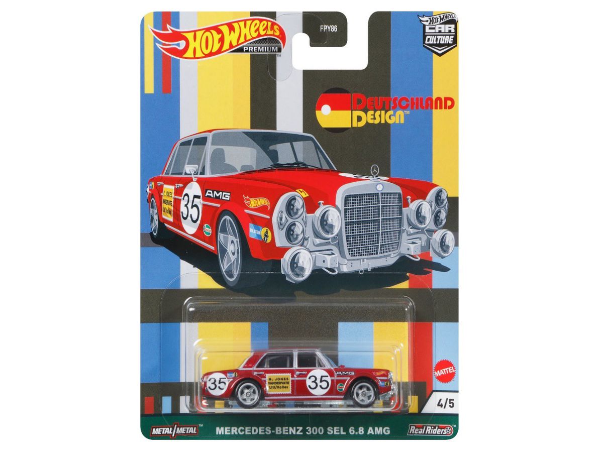 ホットウィール カーカルチャー ドイチュラント ベンツ 300 SEL 6.8