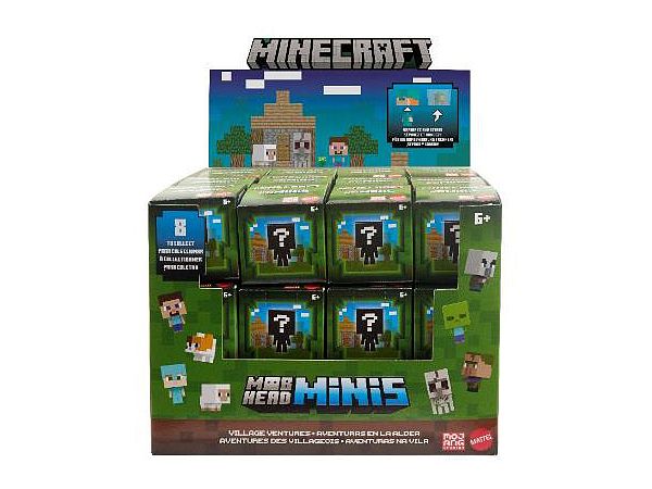 マインクラフト モブヘッド ミニフィギュア アソートJ 1Box 36pcs