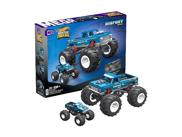 メガ　ホットウィール　モンスタートラック　ビックフット Amazon.co.jp: メガ(MEGA) ホットウィール モンスタートラック ビッグ