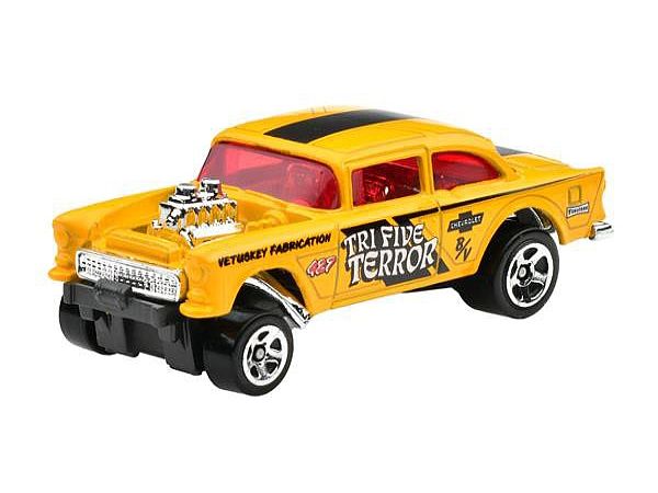 ホットウィール ベーシックカー '55 シェビー ベルエア ギャッサー