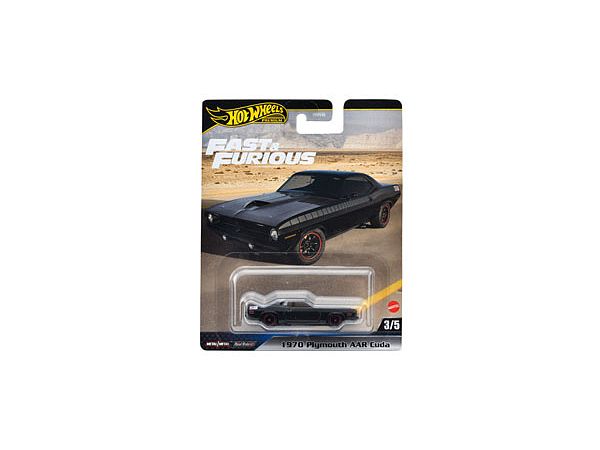 ホットウィール ワイルド・スピード - 1970 プリマス AAR クーダ
