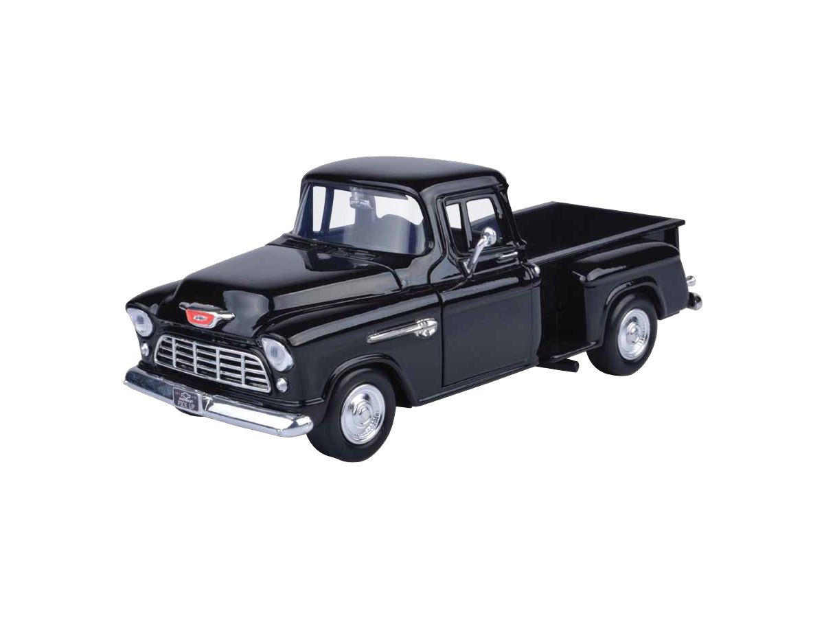 1955 Chevy 5100 Stepside 1:24 スケール 1/24 1955 Chevy 5100 Stepside Color: Black | HLJ.co.jp