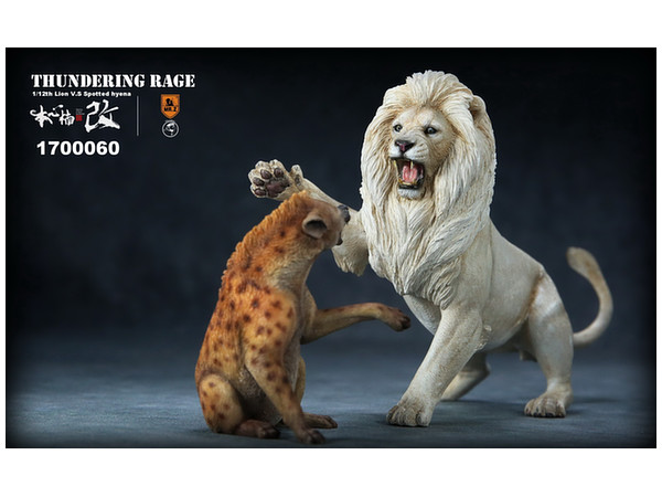 1 12 ライオン Vs ハイエナ スタチュー ライトカラー 1 12 ライオン Vs ハイエナ スタチュー ライトカラー