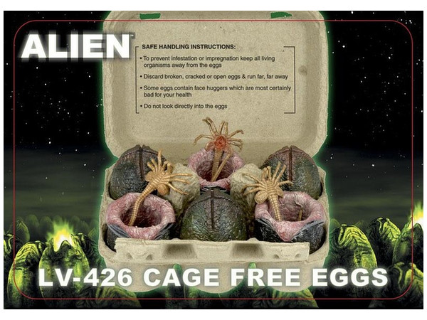 NECA ALIEN 7インチ エイリアンエッグ&フェイスハガーパック Amazon.co