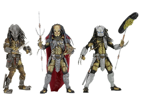 プレデター 7インチ アクションフィギュア シリーズ17: 3種セット