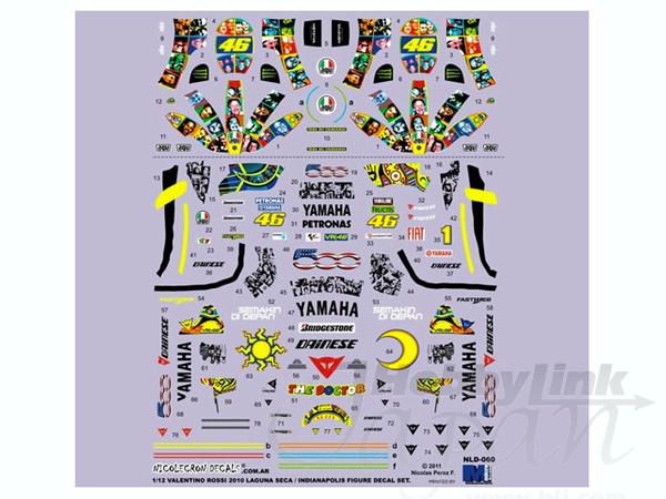 1/12 ヴァレンティーノ・ロッシ フィギュア用 (ラグナセカ