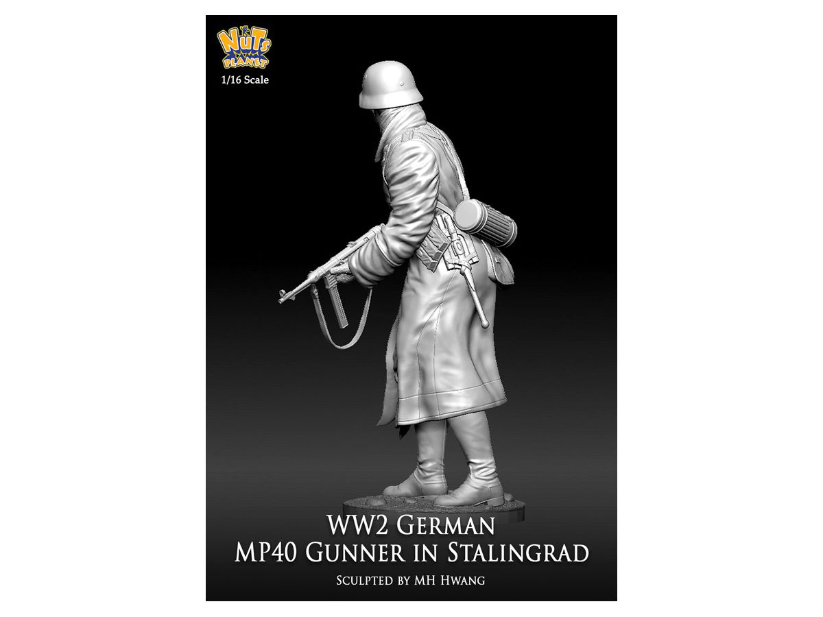 1942’s★ ドイツ国防軍★ジャーマンシェパード Pin★スターリングラード 1/16 WW.II ドイツ国防軍 MP40 短機関銃を持つ歩兵 スターリングラード