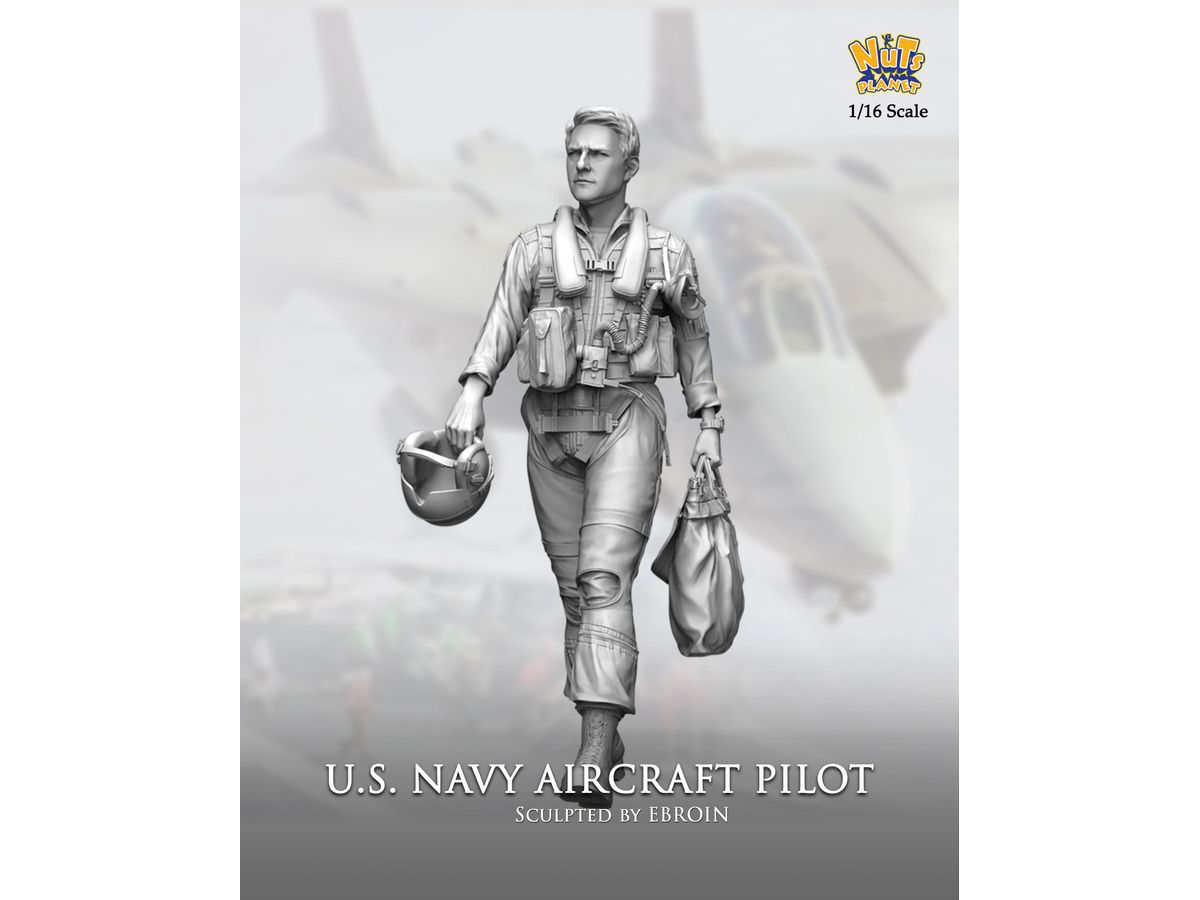 現用 アメリカ海軍 戦闘機パイロット (プラモデル) - ホビー