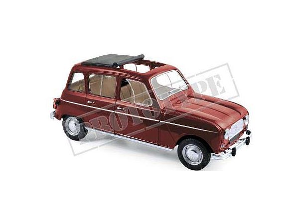 1/18 ルノー 4 L 1966 ダークレッド
