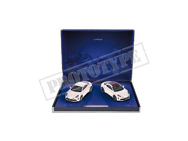 1/43 アルピーヌ A110 Pure & A110 Sホワイト 2台セット | HLJ.co.jp